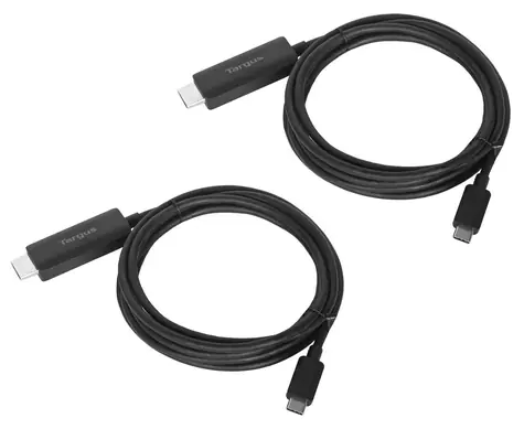 Targus Thunderbolt 5 Triple Video Dock stříbrná / Dokovací stanice / Thunderbolt 5 / 4x USB-A 3.2 / RJ-45 LAN