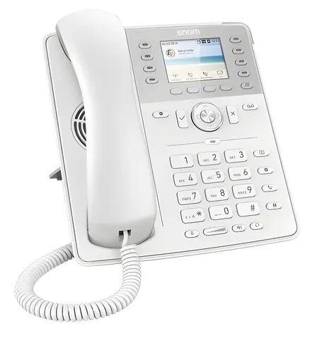 Snom D735 bílá / Drátový IP telefon / 2,7
