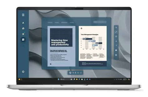 DELL Pro 16 PC16255 platinová / Notebook / 16