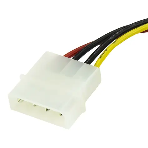 StarTech redukce napájení MOLEX - SATA / Redukce / Molex (4-pin) - SATA (15-pin) / 15 cm