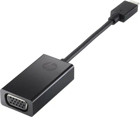 HP redukce USB-C na VGA černá / Redukce / USB-C / VGA