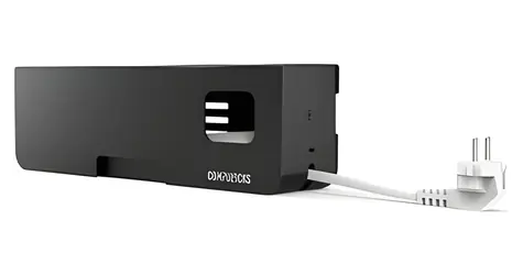Compulocks Security Power Strip EU černá / Přepěťová ochrana / 5 zásuvek