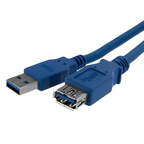 StarTech Prodlužovací kabel USB-A modrá / Kabel / USB-A - USB-A / 1 m / 5 Gbps