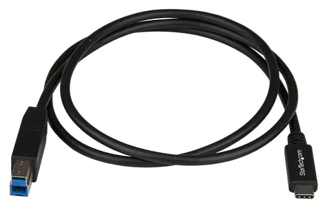 StarTech kabel USB-C na USB-B černá / Kabel / USB 3.1 10Gbps / 1 m
