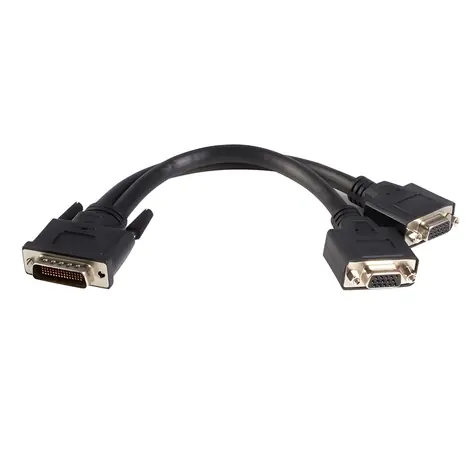 StarTech DMS-59 na 2x VGA černá / Redukce / 0,2 m