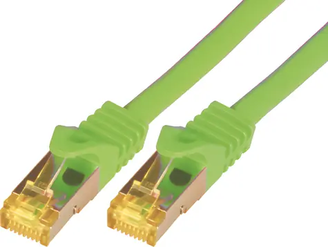 Mcab Cat7 SFTP kabel 3m zelená / Patch kabel / PIMF / LSZH / 10Gbit