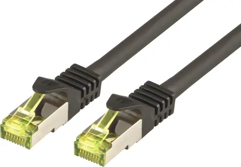 Mcab Cat7 SFTP kabel 3m černá / PIMF / LSZH
