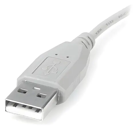 StarTech USB-A na Mini-USB B šedá / Kabel / USB 2.0 / 0,15 m