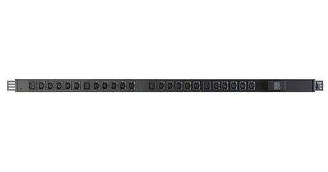 Vertiv Geist černá / Rack PDU / Basic / 0U / 32A / 230V / 20x C13 + 4x C19