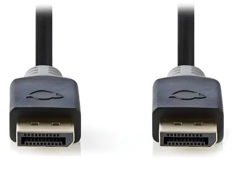 Nedis DisplayPort 1.4 kabel antracitový / Kabel DisplayPort / 8K / 2 m