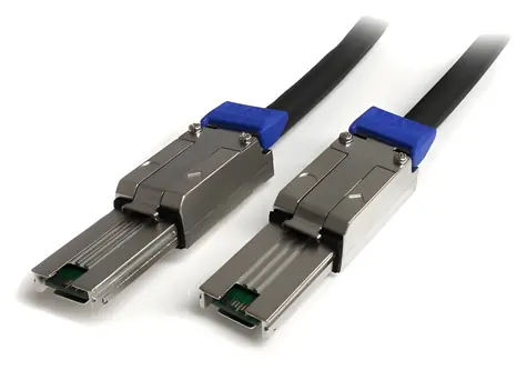 StarTech Mini SAS kabel SFF-8088 / SAS kabel / 2 m / SFF-8088 - SFF-8088 / černá