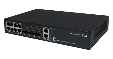 HPE Networking CW 2150 / Switch / 8× GbE RJ-45 PoE+ / 2× 1G SFP / 2× 1G/10G SFP+ / 125W