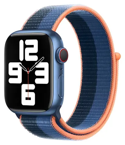 Devia Nylon Braided Two-Tone Loop Pinch Feather / Řemínek pro Apple Watch / 40/41/42 mm / Nylon