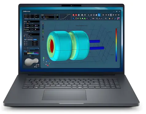 DELL Pro Max Plus 18 MB18250 černá (JR4PP) / Notebook / 18