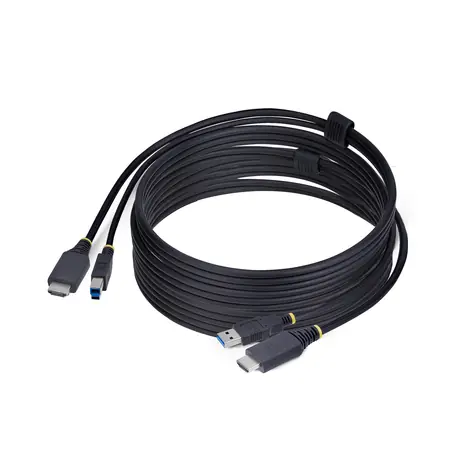 StarTech HU12210 černá / KVM kabel / HDMI + USB / 3,1 m / 4K