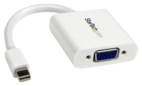 StarTech Mini DisplayPort na VGA bílá / Adaptér / max. 1920x1200 / 60 Hz