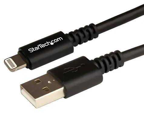 StarTech černá / Datový kabel / USB-A na Lightning / 3 m