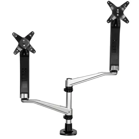 StarTech stohovatelný stojan pro 2 monitory / Stojan na monitor / nosnost 18 kg / do 30