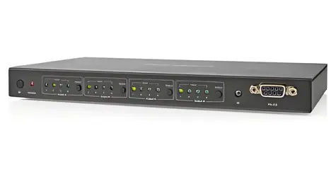 Nedis HDMI maticový přepínač 4×4 / Přepínač HDMI / 4K@60Hz / 18 Gbps / dálkové ovládání