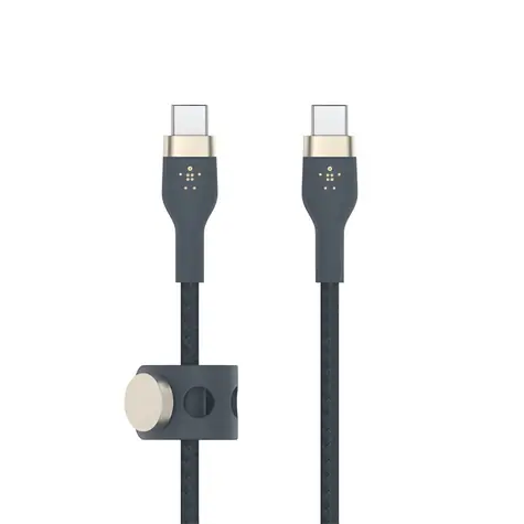 Belkin BOOST CHARGE PRO Flex modrá / Kabel USB-C na USB-C / 1 m