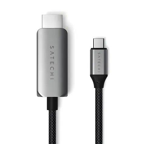Satechi kabel USB-C na HDMI Space Gray / Kabel / HDMI 2.1 / 8K / 2 m