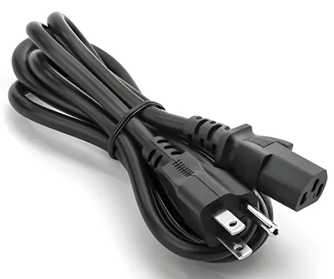 ZEBRA AC napájecí kabel EU / Napájecí kabel / 2 m / C13 rozdvojovač / černá