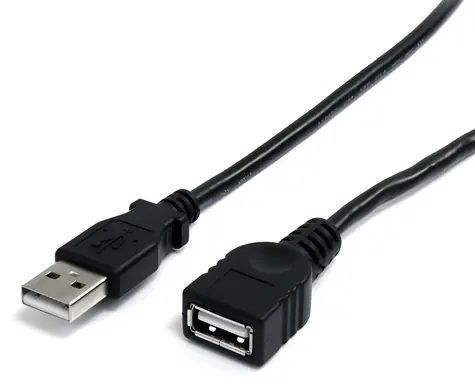 StarTech Prodlužovací kabel USB černá / Kabel USB / USB-A - USB-A / 1,83 m