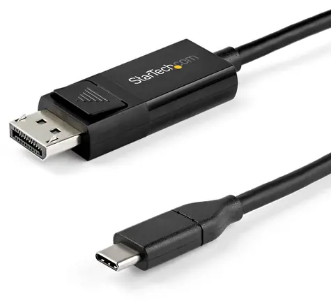 StarTech Kabel USB-C na DisplayPort 1.4 černá / Kabel / 1 m / 8K / bidirekcionální