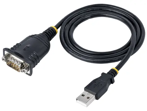 StarTech Kabel USB na sériový port DB-9 černá / Kabel / USB-A / DB-9 / 1 m / čipset Prolific PL2303RA