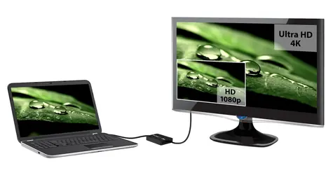 StarTech adaptér USB 3.0 na HDMI černá / Redukce / 4K UHD / 5.1 audio / DisplayLink DL-5500