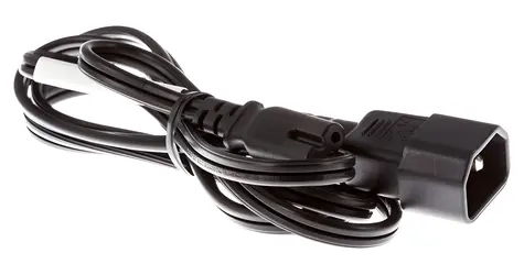 ZEBRA napájecí kabel IEC C7/C14 pro CC6000 / Napájecí kabel / 0,5 m / černá