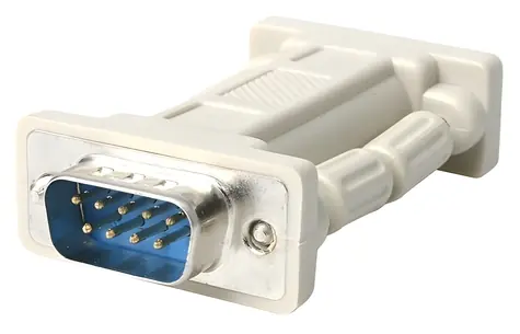StarTech null modem adaptér DB9-DB9 šedá / Adaptér / Sériový port / RS-232