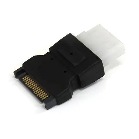 StarTech Napájecí adaptér SATA - LP4 černá / Adaptér / SATA 15-pin > LP4 4-pin