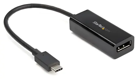 StarTech USB-C na DisplayPort černá / Adaptér / 8K 30Hz / HBR3