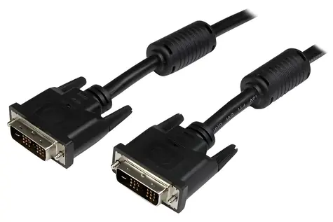 StarTech Kabel DVI-D - DVI-D single link černá / Kabel / M-M / 5 m / max. 1920x1200