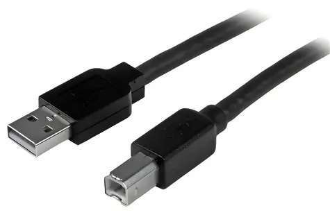 StarTech Aktivní kabel USB-A - USB-B černá / Kabel USB / 480 Mbit/s / 15 m