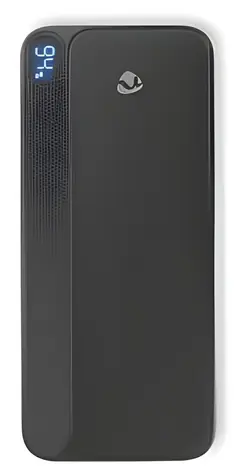 Nedis Powerbanka 20000 mAh / Powerbanka / PD 20W / 2x USB-A + 1x USB-C / LED displej