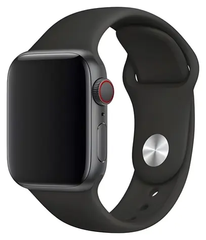Devia Deluxe Sport černá / Řemínek pro Apple Watch / 44/45/46mm