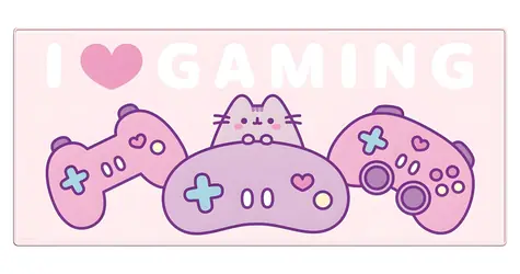 Pyramid Pusheen I ¦ Gaming / Herní podložka pod myš / 90 x 40 cm