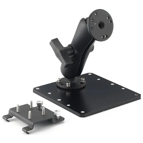 ZEBRA montážní deska RAM Arm černá / Montážní deska / Pro tiskárny Zebra ZQ500