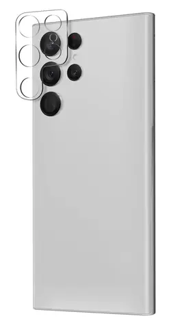 SBS Ochranný kryt objektivu Samsung Galaxy S23 Ultra transparentní / Kryt objektivu fotoaparátu