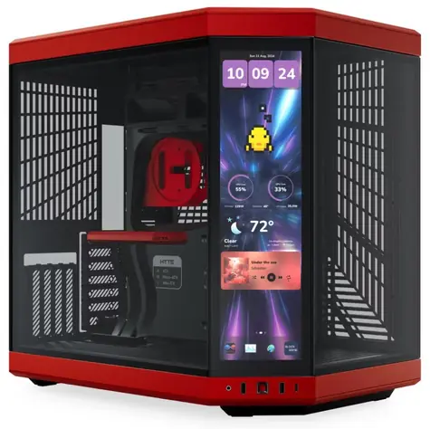 HYTE Y70 Touch Infinite Black Cherry / Počítačová skříň / 14,9
