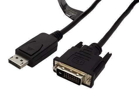 Roline DisplayPort DP(M) na DVI-D(M) kabel / Kabel / typ 1 / 1920x1200 60 Hz / 5 m