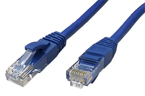 Lindy UTP patch kabel Cat.6 modrá / Patch kabel / kat. 6 / 2m / snag-proof