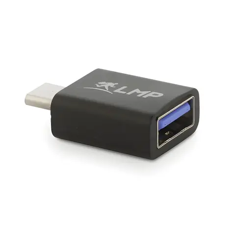 LMP Adaptér USB-C na USB-A černá / Adaptér