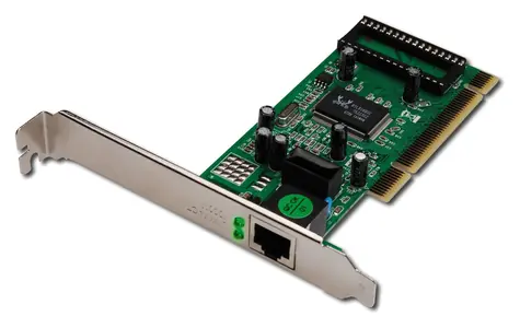 DIGITUS DN-10110 / Síťová karta / PCI / 10/100/1000 Mbit/s / RJ-45 / nízký profil