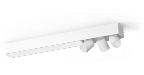 Philips Hue Centris bílá / Stropní svítidlo / 3x GU10 / RGB / 2000-6500K / 3550lm / IP20