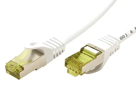 Goobay S/FTP Cat7 0,25 m bílý / Síťový kabel / RJ45 / LSOH