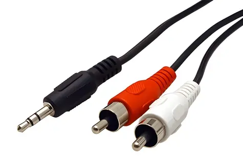 Roline audio kabel Jack 3,5mm - 2x Cinch 10 m / Audio kabel / M/M