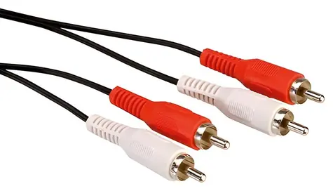 Value / Propojovací kabel / 2x cinch (M) - 2x cinch (M) / 2,5 m